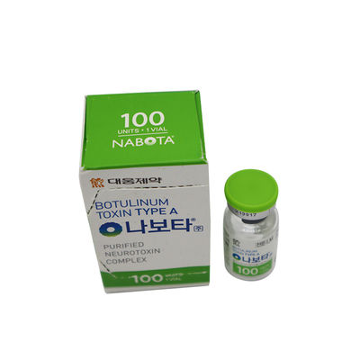 피부 필러 Botulax Nabota 200iu 주름 제거 얼굴 리프팅 Btx