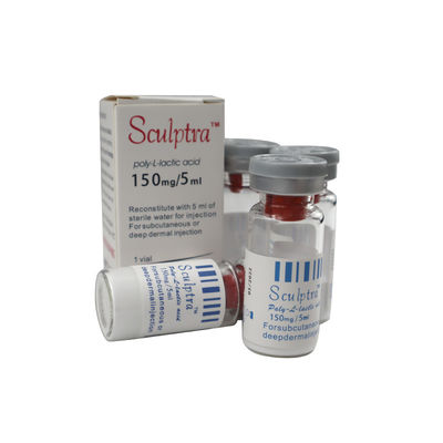 뷰티 아이템 피부 필러 PLLA 폴리 L 젖소 분말 피부 필러 150mg/5ml