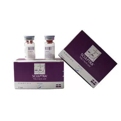 피부 필러 PLLA 폴리- L- 젖산 데말 필러 항 노화 성형 얼굴 수술 (2 병 × 5ml)