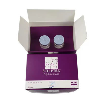 피부 필러 PLLA 폴리- L- 젖산 데말 필러 항 노화 성형 얼굴 수술 (2 병 × 5ml)