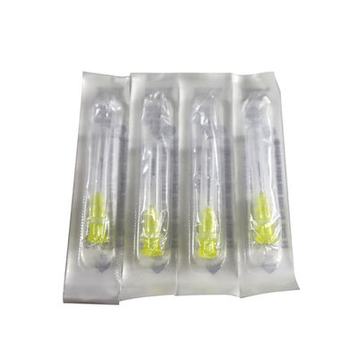 30G 메소 바늘 4mm 길이 304 스테인레스 스틸 100pcs / 상자 피부 필러