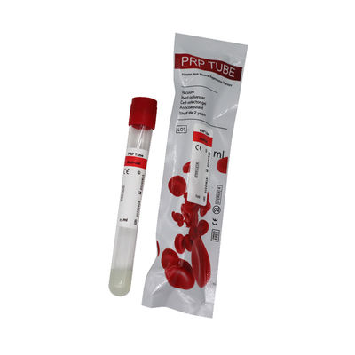 PRP 튜브 10ml ACD 젤과 함께 탈모를 위해 혈소판이 풍부한 Plas Prp PRF 원심장 튜브
