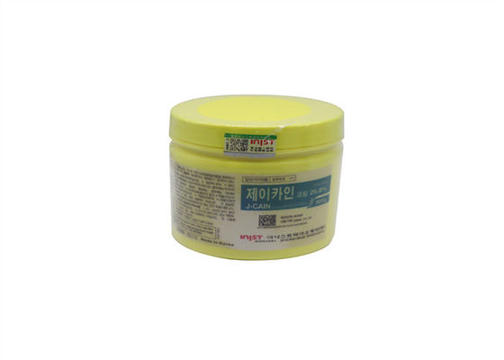 500g 마취 크림 노란색 J-CAIN 리도카인 마취제 문신 미크네일