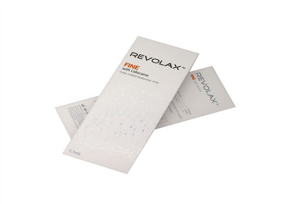 Revolax Deep Pure Hyaluronic Acid for Facial Enhancement 20mg/ml로 얼굴 개선용으로 정제된 하이알루론산