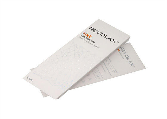 Revolax Deep Pure Hyaluronic Acid for Facial Enhancement 20mg/ml로 얼굴 개선용으로 정제된 하이알루론산