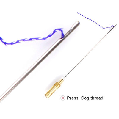 강한 리프트 PDO PCL PLLA 스레드 25mm 38mm 코 스레드 리프트 18g 19g