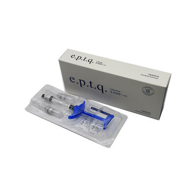 e.p.t.q S100 1x1.1ml: 부드러운 주름을위한 부드러운 필러 하이알루론산 피부 필러