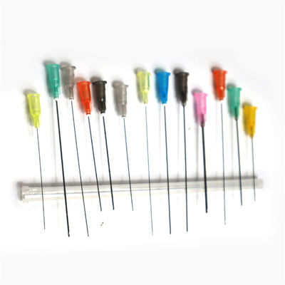 25G 50MM 일회용 HA 필러 주입 마이크로 둔한 캐누라 끝 바늘