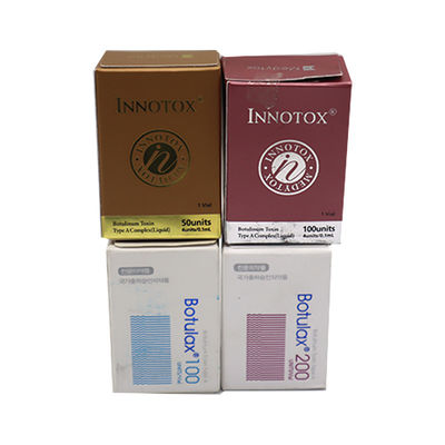 피부 관리 얼굴 리프트 보톡스 100iu 150iu 보툴리넘 독소 인노톡스 나보타 주사구조 감소
