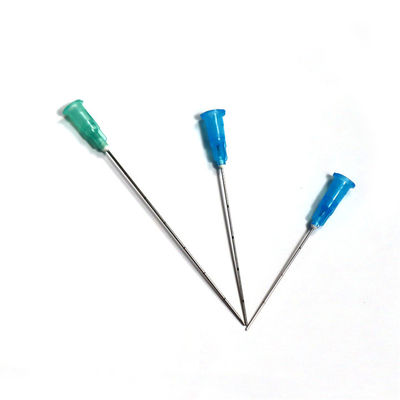 18g 50mm 둔 끝 캔룰라 일회용 캔룰라 22 가이브 미세 캔룰라