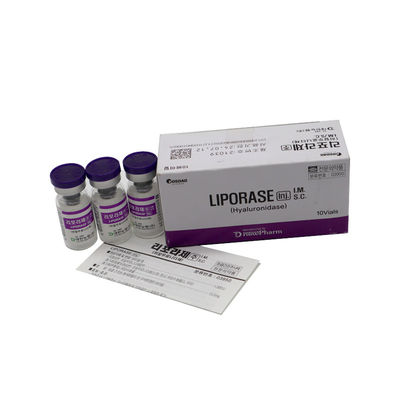 LIPORASE 효소는 히알루론산을 수분합니다.