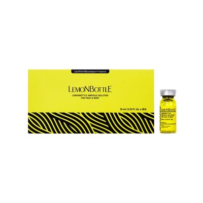 레몬 병 5 X 10ml 앰풀 용액 지방 용해