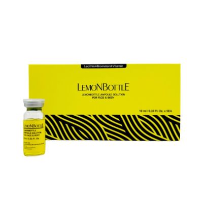레몬 병 용액 립로시아 얼굴 몸 10ml X 5 주입 체중 감량