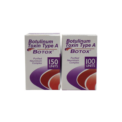 보툴리넘 독소 100iu 150iu 주입 얼굴 주름