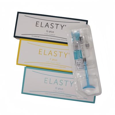 Elasty D Plus 크로스 링크 젤 1ml 주사기로 elasty