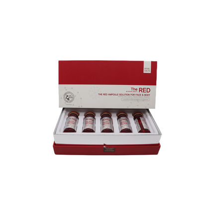 지방을 녹여 Lipolysis Ampoule 빨간색 Ampoule 용액 Lipolytic 주입