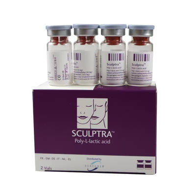 2 병 pudr sculptra Plla Polylactic Acid Stimulate Collagen Sculptra 포울러 스컬프트라