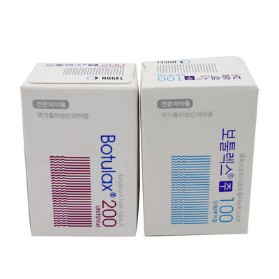 50IU 100U 150UI 200U 알레르건 보톡스 보툴리넘 독소 A형 인노톡스 보툴락스 나보타 렌톡스 메디톡스 보톡스