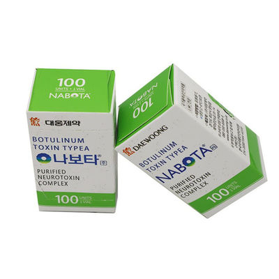 50IU 100U 150UI 200U 알레르건 보톡스 보툴리넘 독소 A형 인노톡스 보툴락스 나보타 렌톡스 메디톡스 BTX