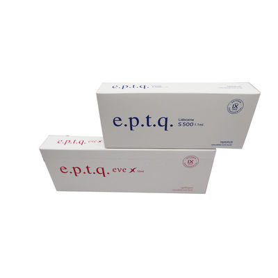 EPTQ e.p.t.q 교차 결합 나트륨 히알루로나트 CE 인증 HA 피부 필러 24mg/ml
