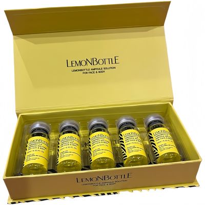 레몬 병 10mlx5 Double Chin Fat Solution Reduction 주사 용액