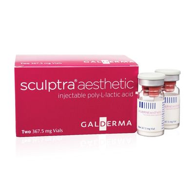 SCULPTRA GALDERMA - 2 컵 PLLA 분말 피부 필러