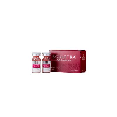 Sculptra correct mid-facial volume loss and/or contour deficiencies