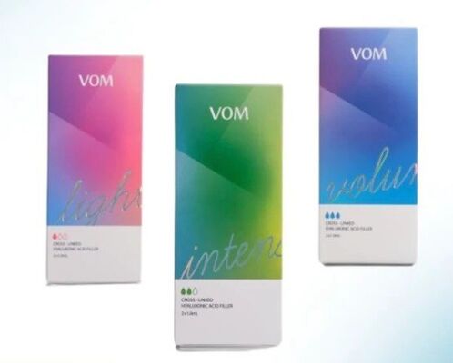 Vom Ha 필러 피부 필러 피부 주름 감소 얼굴 히알루론산 2 주사기 피부 필러 Chaeum Vom 교차 결합 히알루론산 Vom