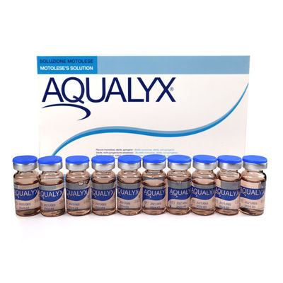 CE Aqualyx 지방 용해 주사기 턱 10 병 X8ml