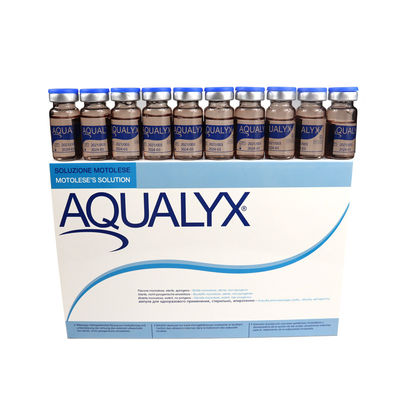 Aqualyx 지방 용해 주사 가블라인 주사 지방 분해 ppcs 용액 손실 무게 8ml x 10 병 AQUALYX