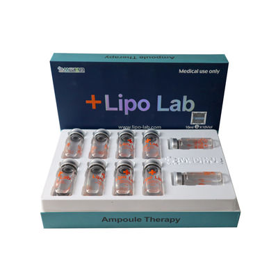 고품질 리포 랩 ppcs 용액 손실 지방 해소 살림 주입 주입 주입 리포 랩 8ml x 10vail