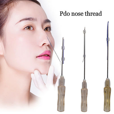코리아 톱니 리프트 흡수 수직 pdo 모노 토네이도 나사 fio 실루엣 스레드 리소스 와이어 날카로운 바늘 29g 31g 30gx13mm