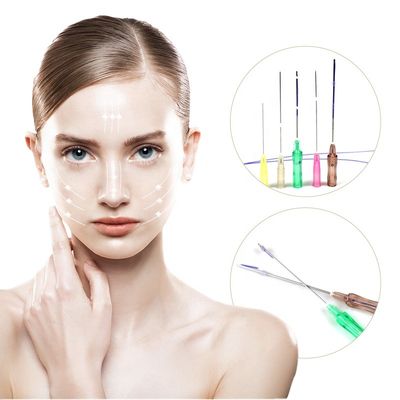 Ｖ 라인 PDO PCL PLLA는 18g 내지 30g에 실을 뀁니다