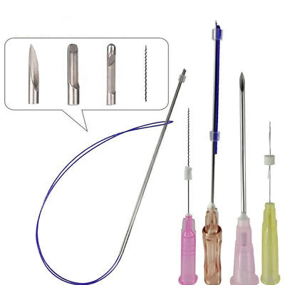 Ｖ 라인 PDO PCL PLLA는 18g 내지 30g에 실을 뀁니다