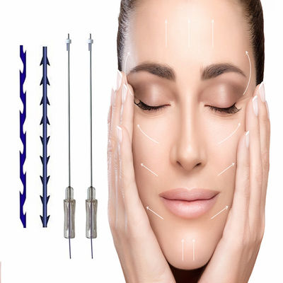 모노럴 추진기프레스 가시 Cog 3D 4D 6D PDO PCL PLLA는 페이스 리프트에 실을 뀁니다