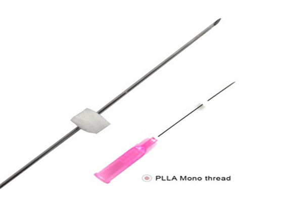Ｖ 승강기 PDO PCL PLLA 스레드 25 밀리미터 38 밀리미터 코 스레드 승강기 18g 19g