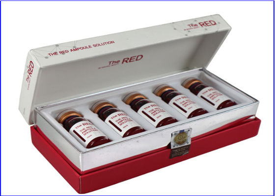 10ml 지방 용해 주사기 빨간 안포 용액