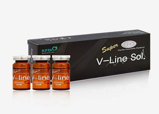 5pcs*10ml 지방 용해 주사 얼굴 리폴리틱 슈퍼 V 라인 솔