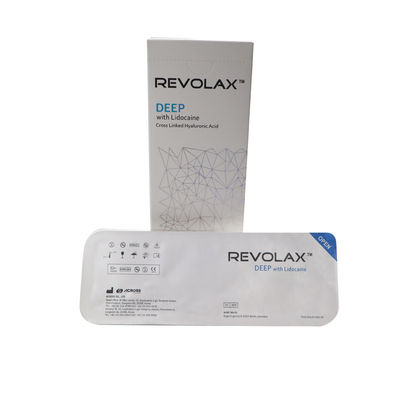 24mg/ml 히알루론산 피부 필러 Revolax Deep Fine Sub-Q 1 X 1.1ml