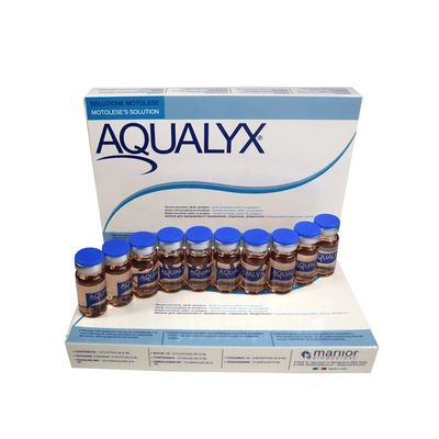 지방분석 주사 Aqualyx 10 플라크 이중 턱 및 체중 감량 주사 필러 Lipo LAN Kabelline Kybella