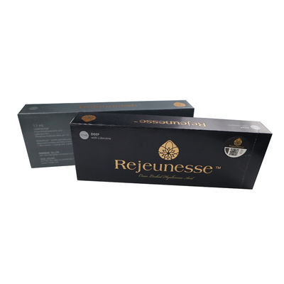 피부 필러 항 노화 주사 필러 HA Rejeunesse Sharp Deep 1ml 주사기 감소