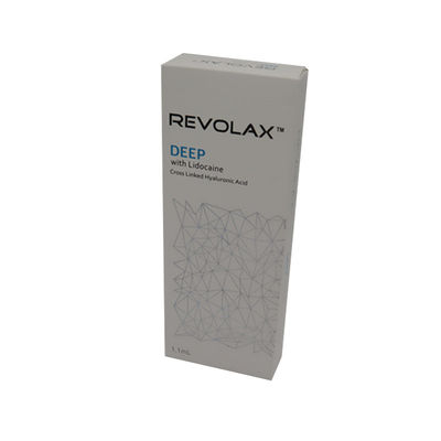 피부 필러 항 노화 주입 필러 HA 1.1ml Revolax FINE DEEP Sub-Q 주름 필러