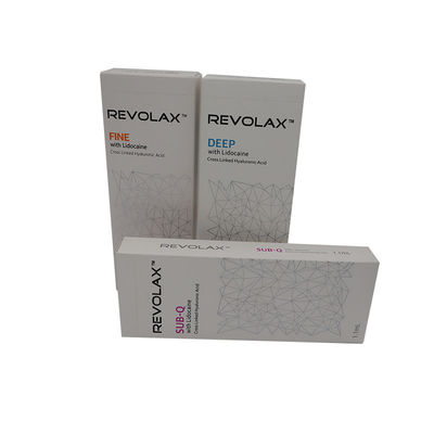피부 필러 항 노화 주입 필러 HA 1.1ml Revolax FINE DEEP Sub-Q 주름 필러