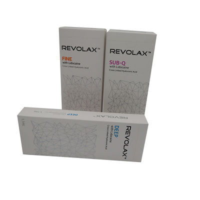 피부 필러 항 노화 주입 필러 HA 1.1ml Revolax FINE DEEP Sub-Q 주름 필러