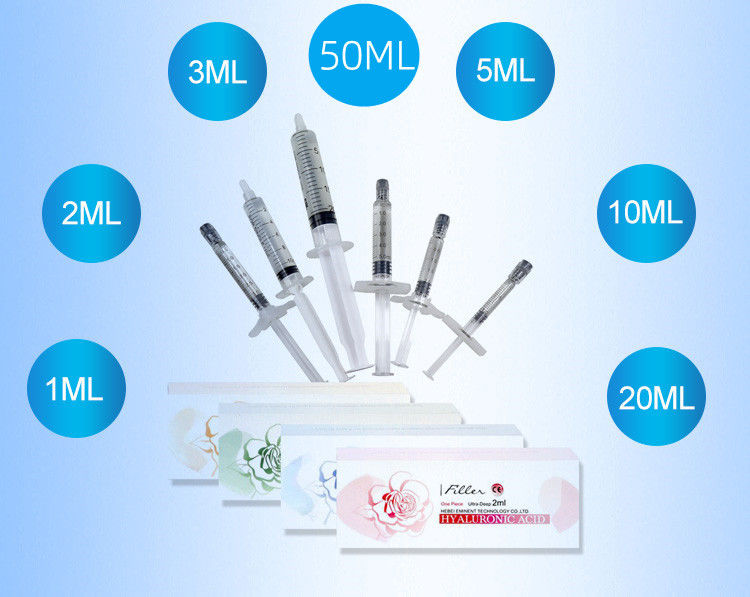 히알루론산 피부 필러 주름 제거 1ml 2ml 3ml 5ml 10ml 20ml 50ml HA 필러