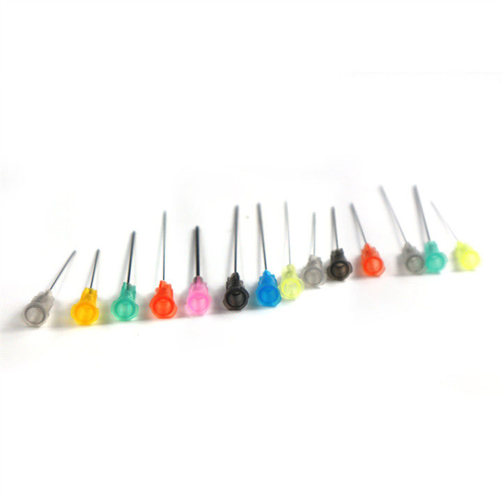 한국 고품질 캔룰라 바늘 18g 25g 22g 50mm 70mm 마이크로 둔한 캔룰라 바늘