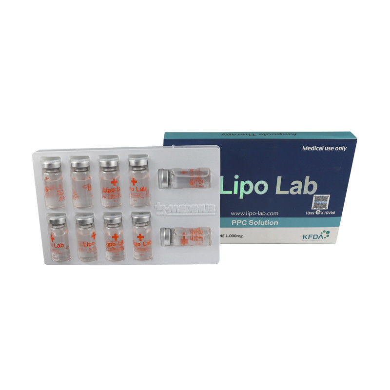 고품질 리포 랩 ppcs 용액 손실 지방 해소 살림 주입 주입 주입 리포 랩 8ml x 10vail