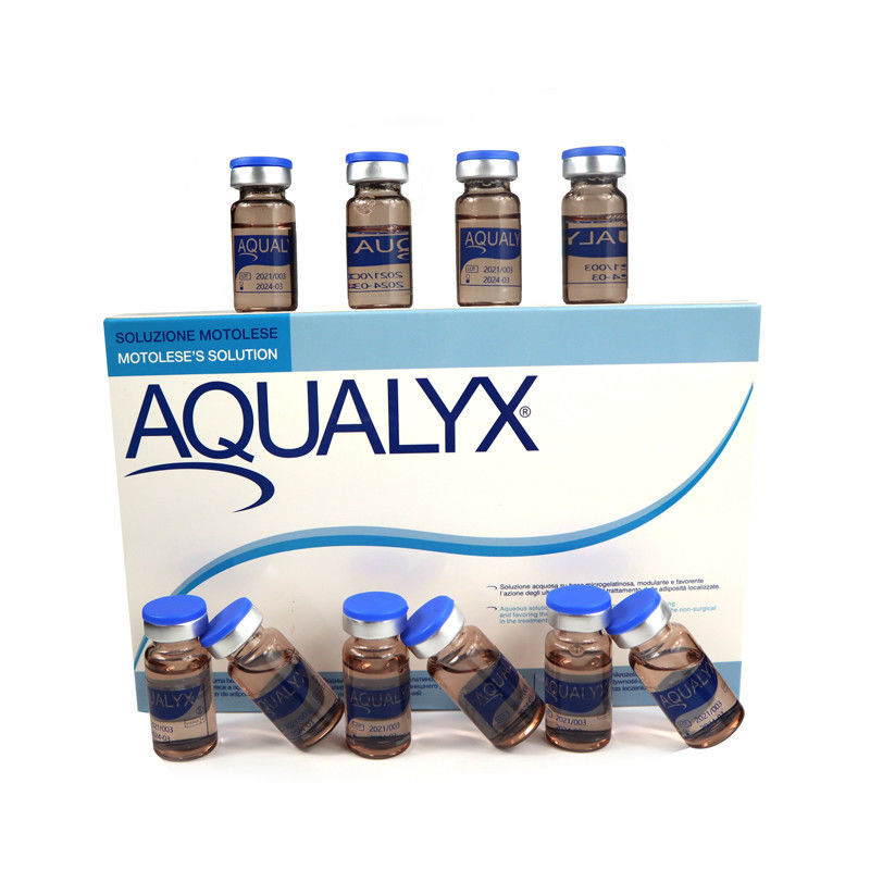 Aqualyx 지방 용해 주사 가블라인 주사 지방 분해 ppcs 용액 손실 무게 8ml x 10 병 AQUALYX