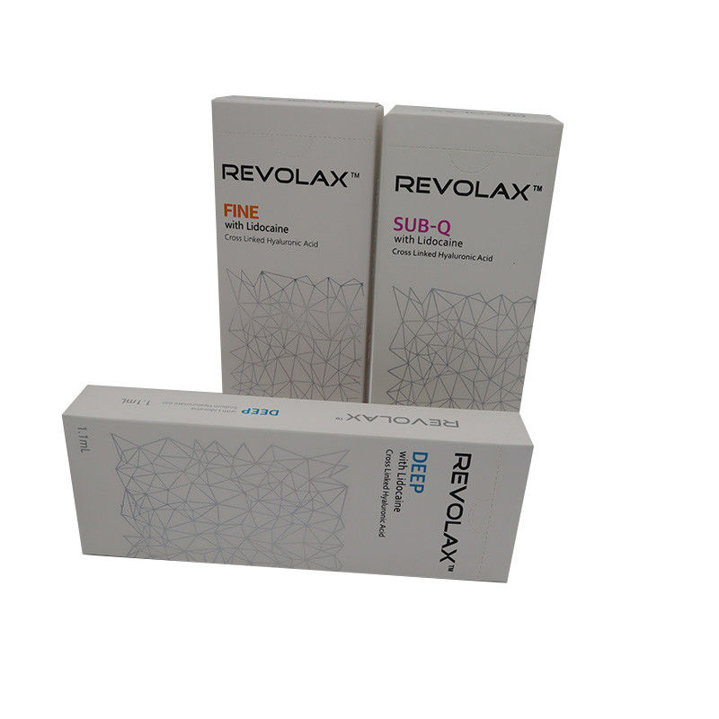 피부 필러 항 노화 주입 필러 HA 1.1ml Revolax FINE DEEP Sub-Q 주름 필러
